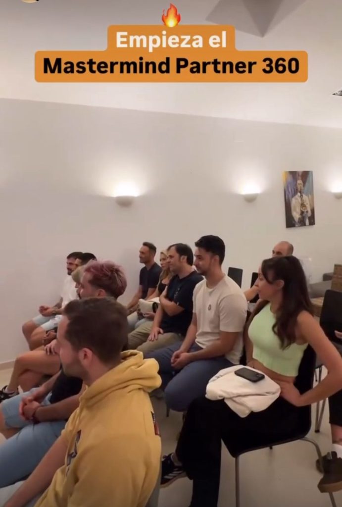 Erika Ramírez en el mastermind de partner 360 2024