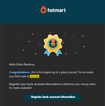 Mi primera venta con Hotmart y Partner 360